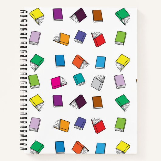 Boekenpatroon Notitieboek (Voorkant)