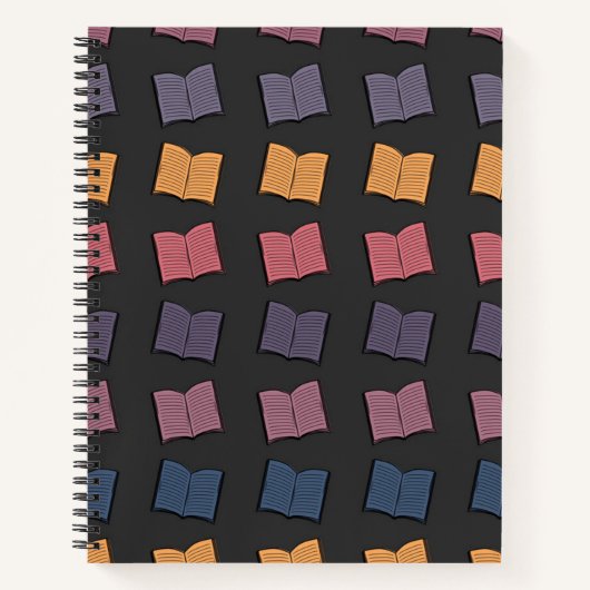 Boekenpatroon Notitieboek (Voorkant)