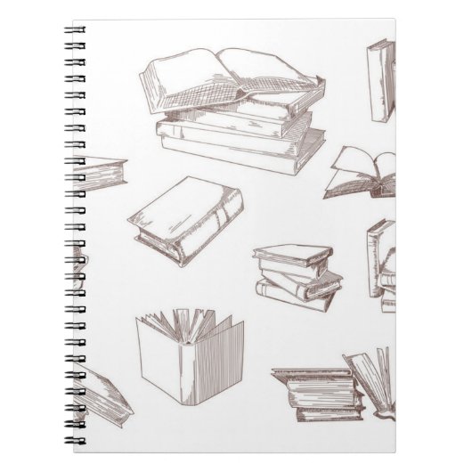 Boekenpatroon Notitieboek (Voorkant)