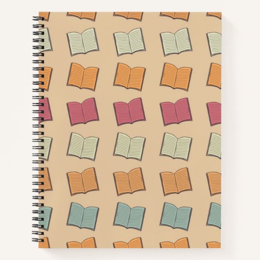 Boekenpatroon Notitieboek (Voorkant)