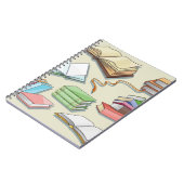 Boekenpatroon Notitieboek (Linkerzijde)