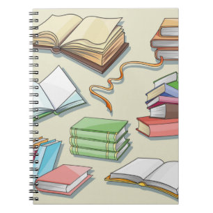 Boekenpatroon Notitieboek