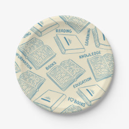 Boekenpatroon Papieren Bordje