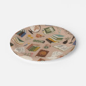 Boekenpatroon Papieren Bordje (Gekanteld)