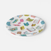 Boekenpatroon Papieren Bordje (Gekanteld)