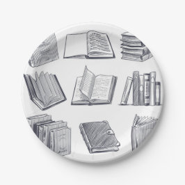 Boekenpatroon Papieren Bordje