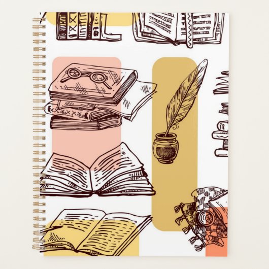 Boekenpatroon Planner (Voorkant)