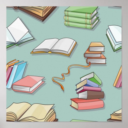 Boekenpatroon Poster (Voorkant)