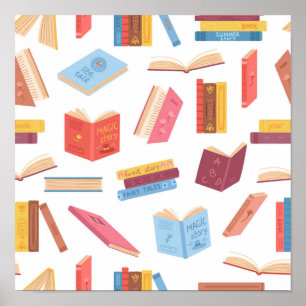 Boekenpatroon Poster