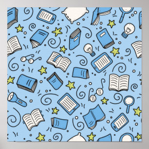 Boekenpatroon Poster