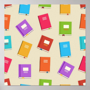 Boekenpatroon Poster