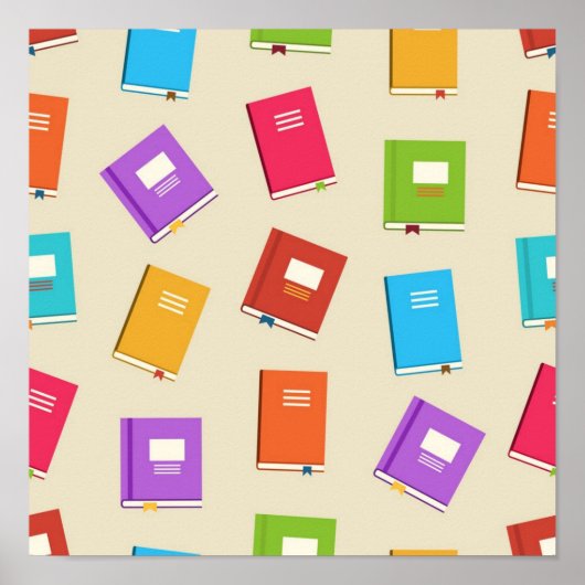 Boekenpatroon Poster (Voorkant)