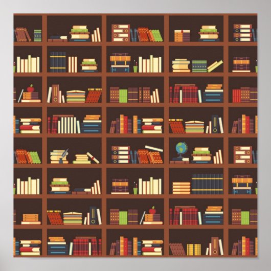 Boekenpatroon Poster (Voorkant)