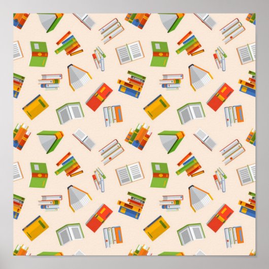 Boekenpatroon Poster (Voorkant)