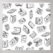 Boekenpatroon Poster (Voorkant)