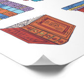 Boekenpatroon Poster (Hoek)