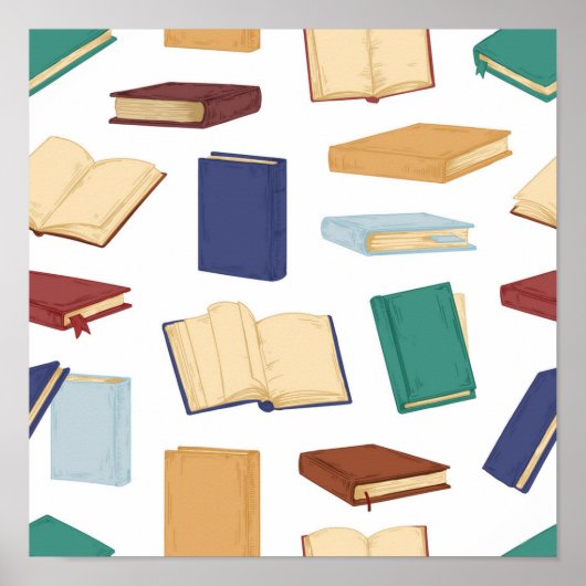 Boekenpatroon Poster (Voorkant)