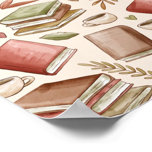 Boekenpatroon Poster (Hoek)