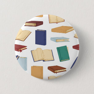 Boekenpatroon Ronde Button 5,7 Cm