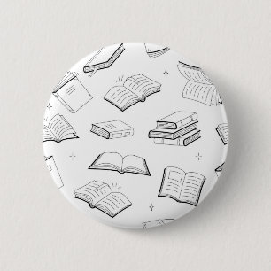 Boekenpatroon Ronde Button 5,7 Cm