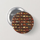 Boekenpatroon Ronde Button 5,7 Cm (Voorkant /achterkant)