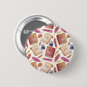 Boekenpatroon Ronde Button 5,7 Cm (Voorkant /achterkant)