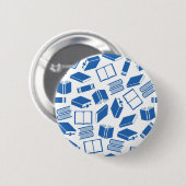 Boekenpatroon Ronde Button 5,7 Cm (Voorkant /achterkant)