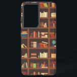 Boekenpatroon Samsung Galaxy Hoesje<br><div class="desc">Voor echte liefhebbers van boeken</div>
