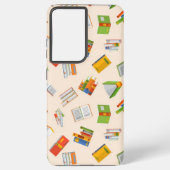 Boekenpatroon Samsung Galaxy Hoesje (Achterkant)