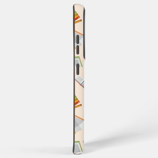 Boekenpatroon Samsung Galaxy Hoesje (Rechterkant)