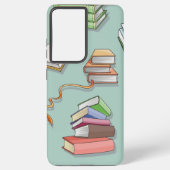 Boekenpatroon Samsung Galaxy Hoesje (Achterkant)