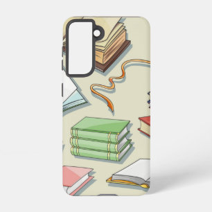 Boekenpatroon Samsung Galaxy Hoesje
