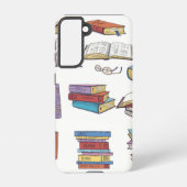 Boekenpatroon Samsung Galaxy Hoesje (Achterkant)