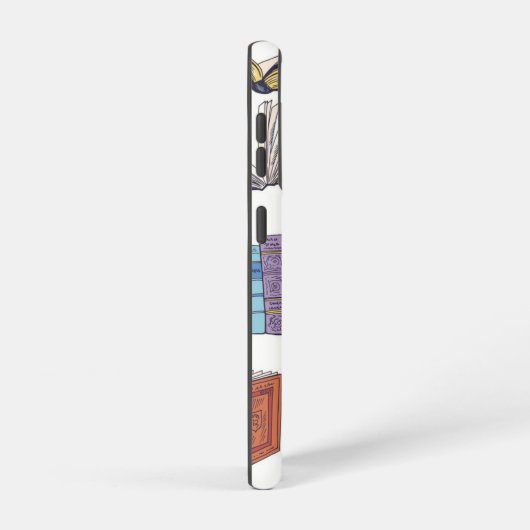 Boekenpatroon Samsung Galaxy Hoesje (Rechterkant)