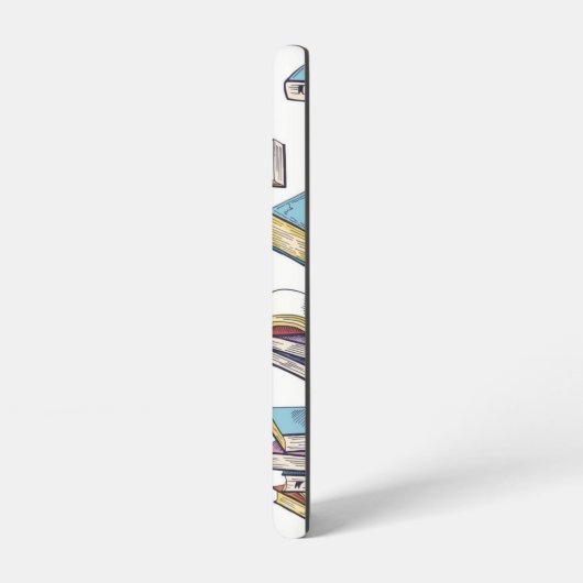 Boekenpatroon Samsung Galaxy Hoesje (Linkerkant)