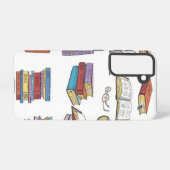 Boekenpatroon Samsung Galaxy Hoesje (Achterkant horizontaal)