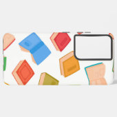 Boekenpatroon Samsung Galaxy Hoesje (Linkerkant)