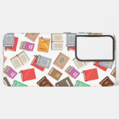 Boekenpatroon Samsung Galaxy Hoesje (Linkerkant)