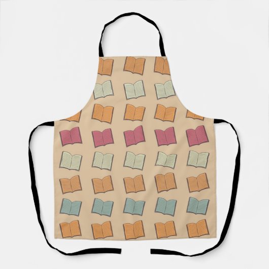 Boekenpatroon Schort (Voorkant)