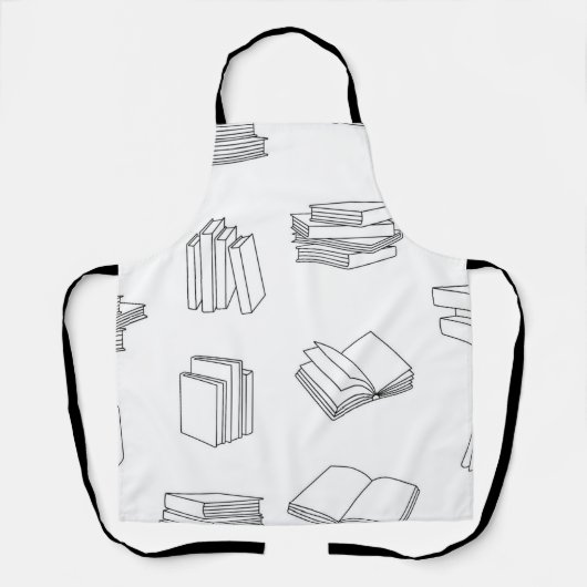 Boekenpatroon Schort (Voorkant)