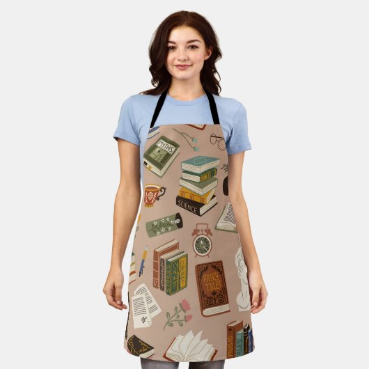 Boekenpatroon Schort (Gedragen)