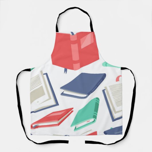 Boekenpatroon Schort (Voorkant)