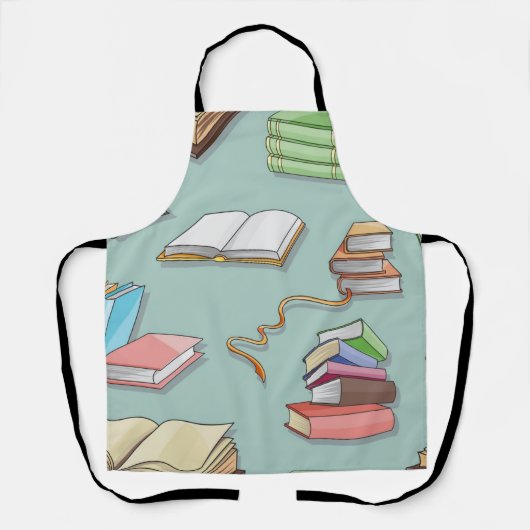 Boekenpatroon Schort (Voorkant)