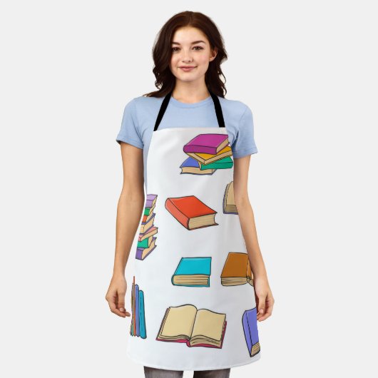 Boekenpatroon Schort (Gedragen)