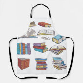 Boekenpatroon Schort (Voorkant)