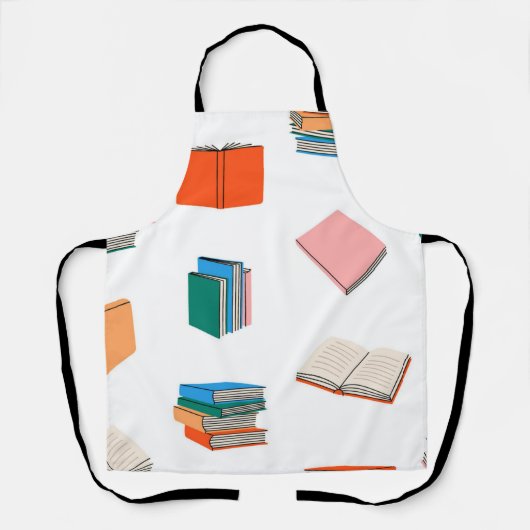 Boekenpatroon Schort (Voorkant)