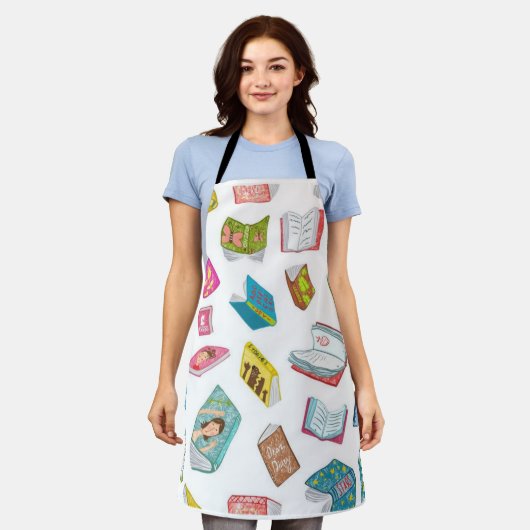 Boekenpatroon Schort (Gedragen)