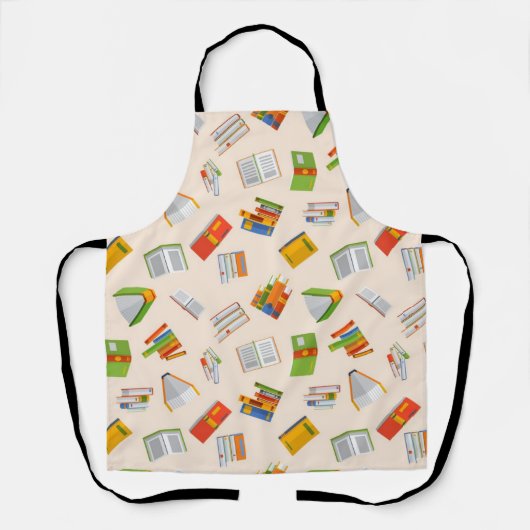 Boekenpatroon Schort (Voorkant)