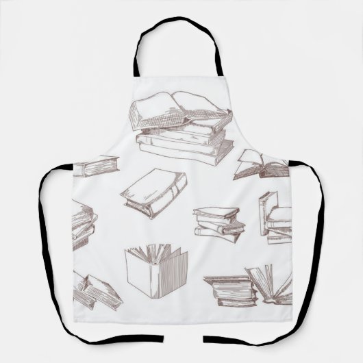 Boekenpatroon Schort (Voorkant)