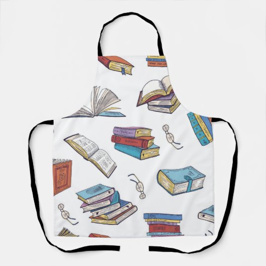 Boekenpatroon Schort (Voorkant)